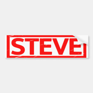 Pegatina Para Coche Sello de Steve