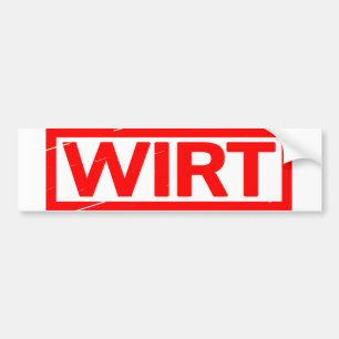 Pegatina Para Coche Sello de Wirt