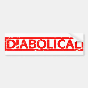 Pegatina Para Coche Sello diabólico