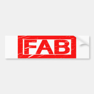 Pegatina Para Coche Sello Fab