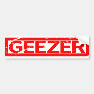 Pegatina Para Coche Sello Geezer