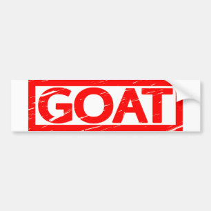 Pegatina Para Coche Sello GOAT