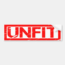 Pegatina Para Coche Sello impropio