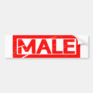 Pegatina Para Coche Sello masculino