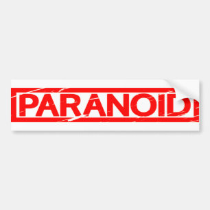 Pegatina Para Coche Sello paranoico