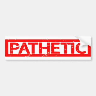 Pegatina Para Coche Sello patético