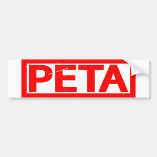 Pegatina Para Coche Sello Peta