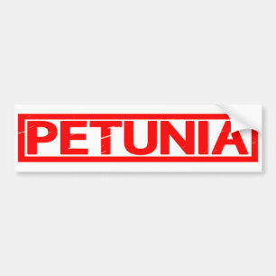 Pegatina Para Coche Sello Petunia