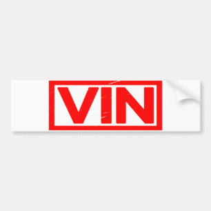 Pegatina Para Coche Sello Vin