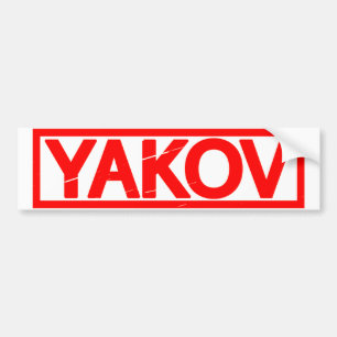 Pegatina Para Coche Sello Yakov