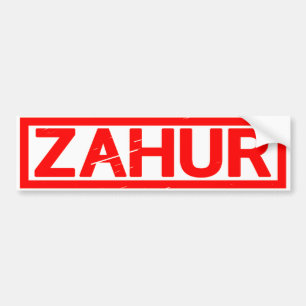 Pegatina Para Coche Sello Zahur