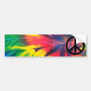 Pegatina Para Coche Señal de Paz Teñida de Negro