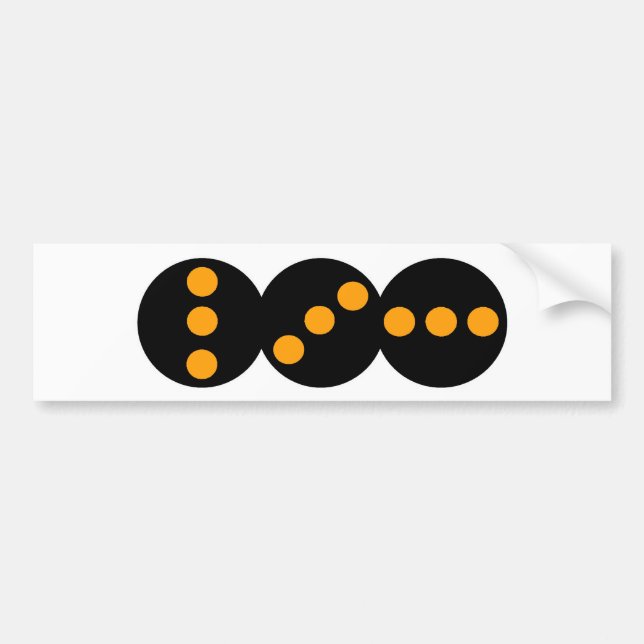 Pegatina Para Coche Señales ligeras de posición (Frente)