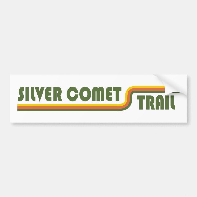 Pegatina Para Coche Sendero Silver Comet Georgia (Frente)