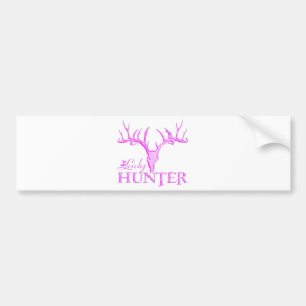 PEGATINA PARA COCHE SEÑORA DEER HUNTER