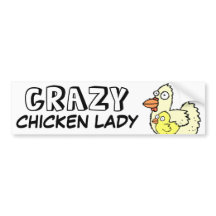 Señora loca del pollo