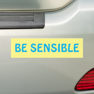 Pegatina Para Coche Ser Sensible 