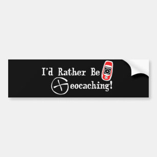 Pegatina Para Coche ¡Sería bastante Geocaching!