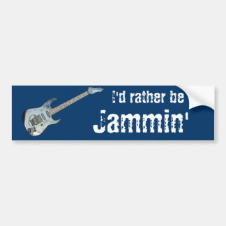 Pegatina Para Coche Sería bastante Jammin