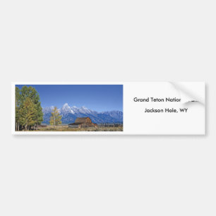 Pegatina Para Coche Serie magnífica 5 del parque nacional de Teton