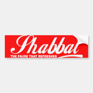 Pegatina Para Coche Shabbat