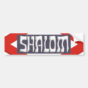 Pegatina Para Coche Shalom