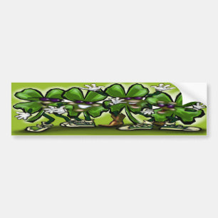 Pegatina Para Coche Shamrock Gang