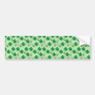 Pegatina Para Coche Shamrock Luck