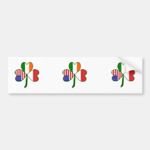 Pegatina Para Coche Shamrock polaco