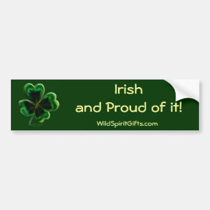 Pegatina Para Coche Shamrock Series de Irlanda