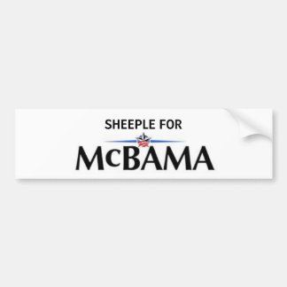 Pegatina Para Coche Sheeple para McBama
