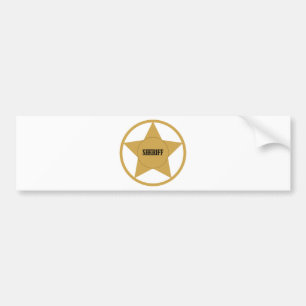 Pegatina Para Coche Sheriff