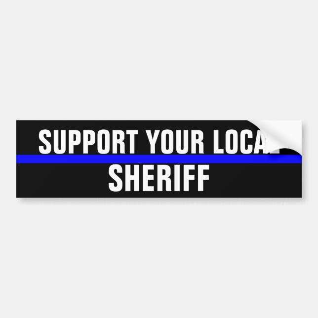 Pegatina Para Coche Sheriff (Frente)