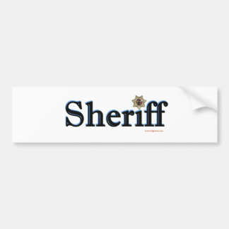 Pegatina Para Coche Sheriff_Script