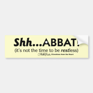 Pegatina Para Coche Shh...¡abbat!