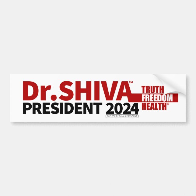 Pegatina Para Coche Shiva 4 Presidente (Frente)