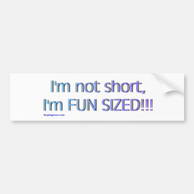 Pegatina Para Coche short_funsize (Frente)