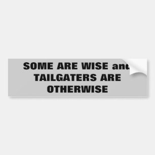 Pegatina Para Coche Si no Tailgaters