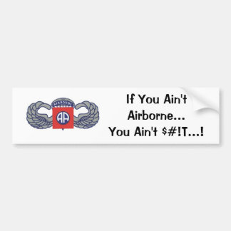 Pegatina Para Coche ¡Si usted Aint aerotransportado… usted Aint S#! T
