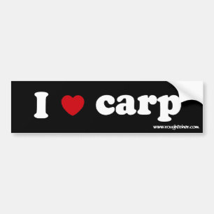Pegatina Para Coche sig de la carpa del corazón i
