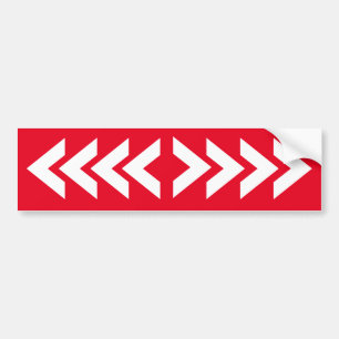 Pegatina Para Coche Signo de flechas direccionales/pegatina