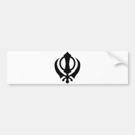Pegatina Para Coche Sikh Khanda