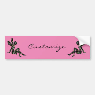 Pegatina Para Coche Silhouette de hadas Thunder_Cove