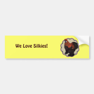 Pegatina Para Coche Silkie Circle