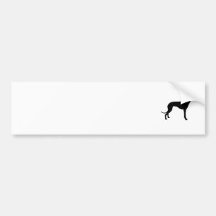 Pegatina Para Coche Silueta de galgo