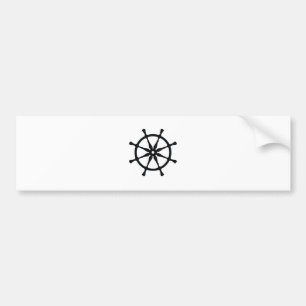 Pegatina Para Coche Silueta del timón