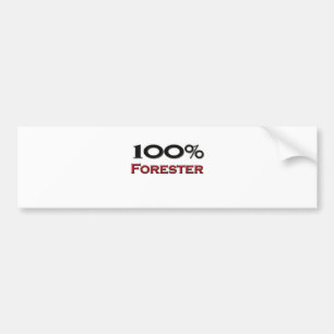 Pegatina Para Coche Silvicultor del 100 por ciento