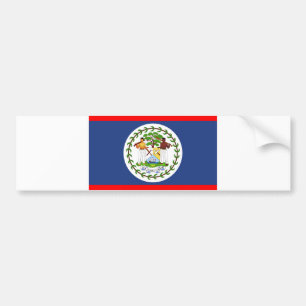 Pegatina Para Coche Símbolo del país de la bandera de Belice