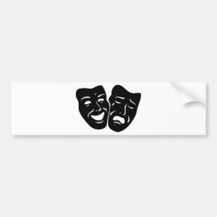 Pegatina Para Coche Símbolo del teatro