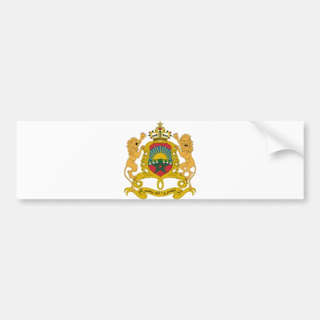 Pegatina Para Coche Símbolo oficial de la heráldica del escudo de (Frente)
